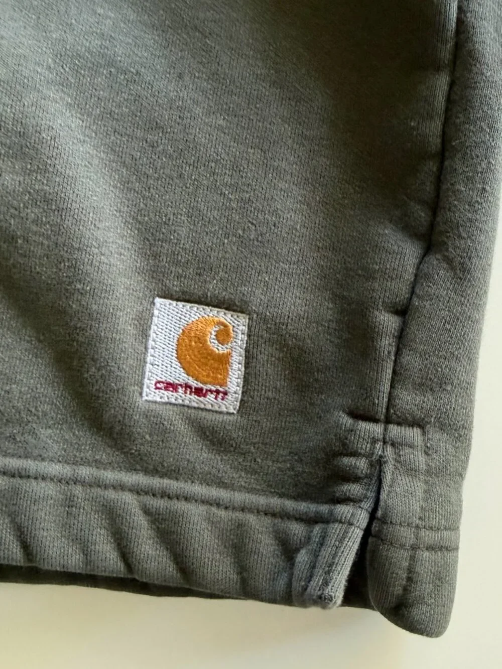 Carhartt Citizen Scientist Graphic Quarter Zip Sweatshirt Large L Green K188